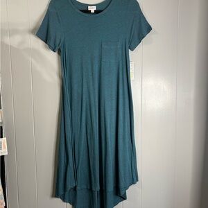 XXS‎ Teal Short Sleeve Dress